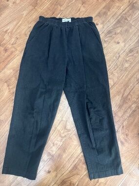 Vintage Cabin Creek 100% Cotton Elastic Waist Pull On Pants Women’s Small